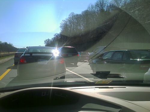 Parking Lot on I-66